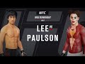 Bruce Lee vs. Sarah Paulson (EA sports UFC 4)