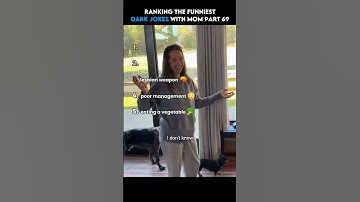 Ranking the Funniest Dark Jokes With Mom Part 69 😳😂 #shorts #funny #joke #darkhumor