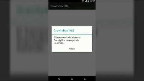 [Solución] 2016! Framework del Sistema No Responde. Saliendo.. GravityBox [KK] [LP] [JB] [Lollipop]