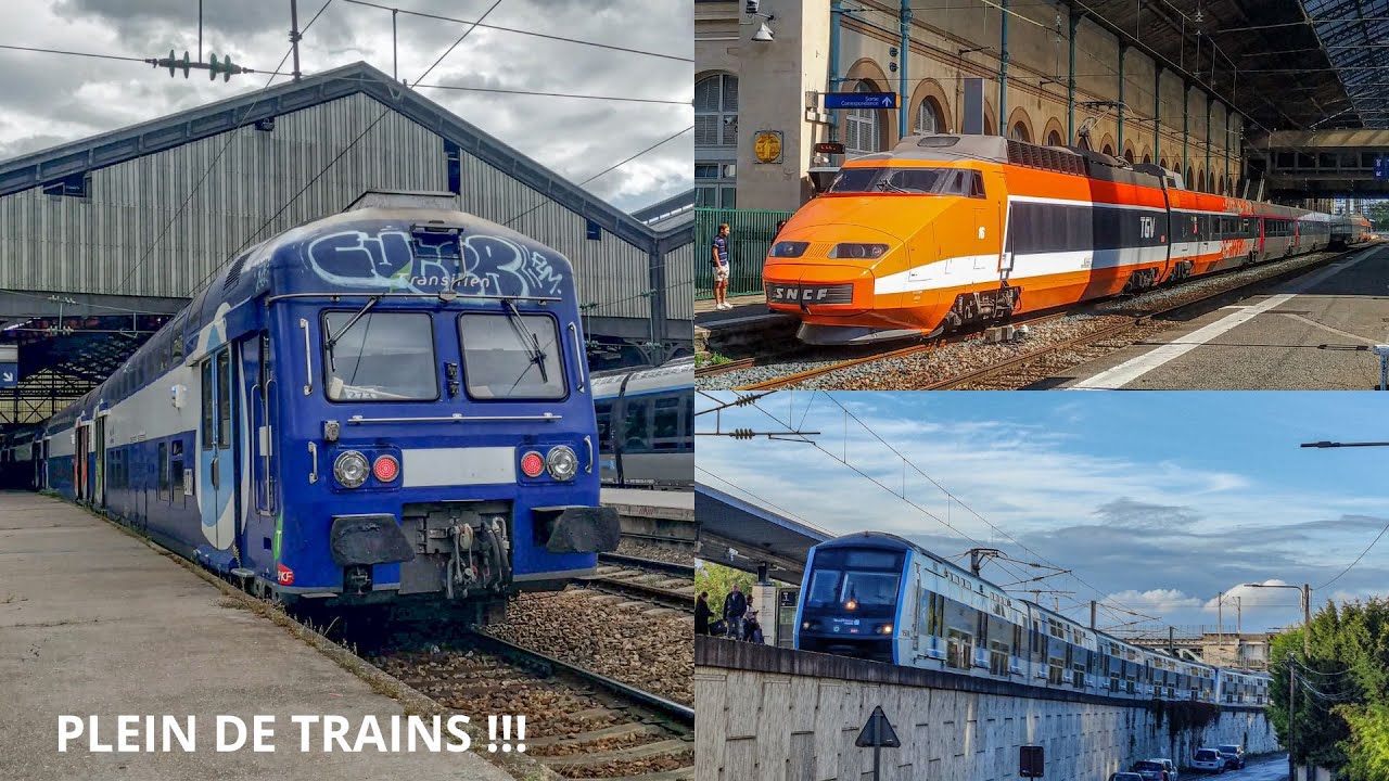 [FRENCH RAILWAY 🇫🇷] Compilation de trains en France (Partie 1) - YouTube