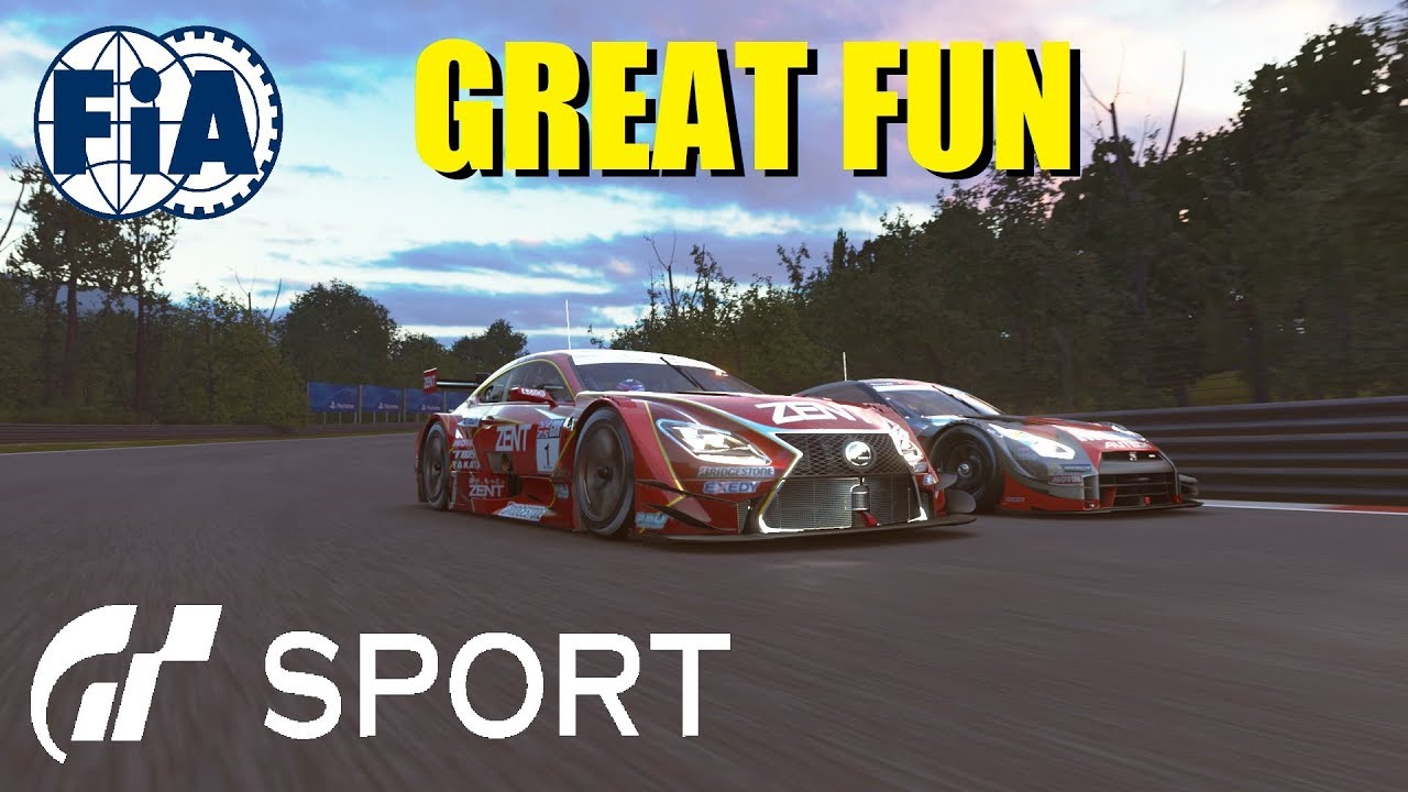 GT Sport Great Fun - FIA Nations Round 8 Top Split intense medium blonde