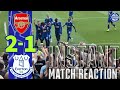 "YOU NEARLY WON THE LEAGUE" | Arsenal 2-1 Everton | Emirates Stadium Reaction | Matchday Vlog