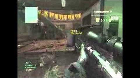 MW3 no scope quick scope