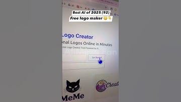 Free AI Logo Maker: Create Pro Designs in 30 Sec! 🎨 #Shorts