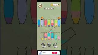 How to complete Drink sort master advance mod Level 101