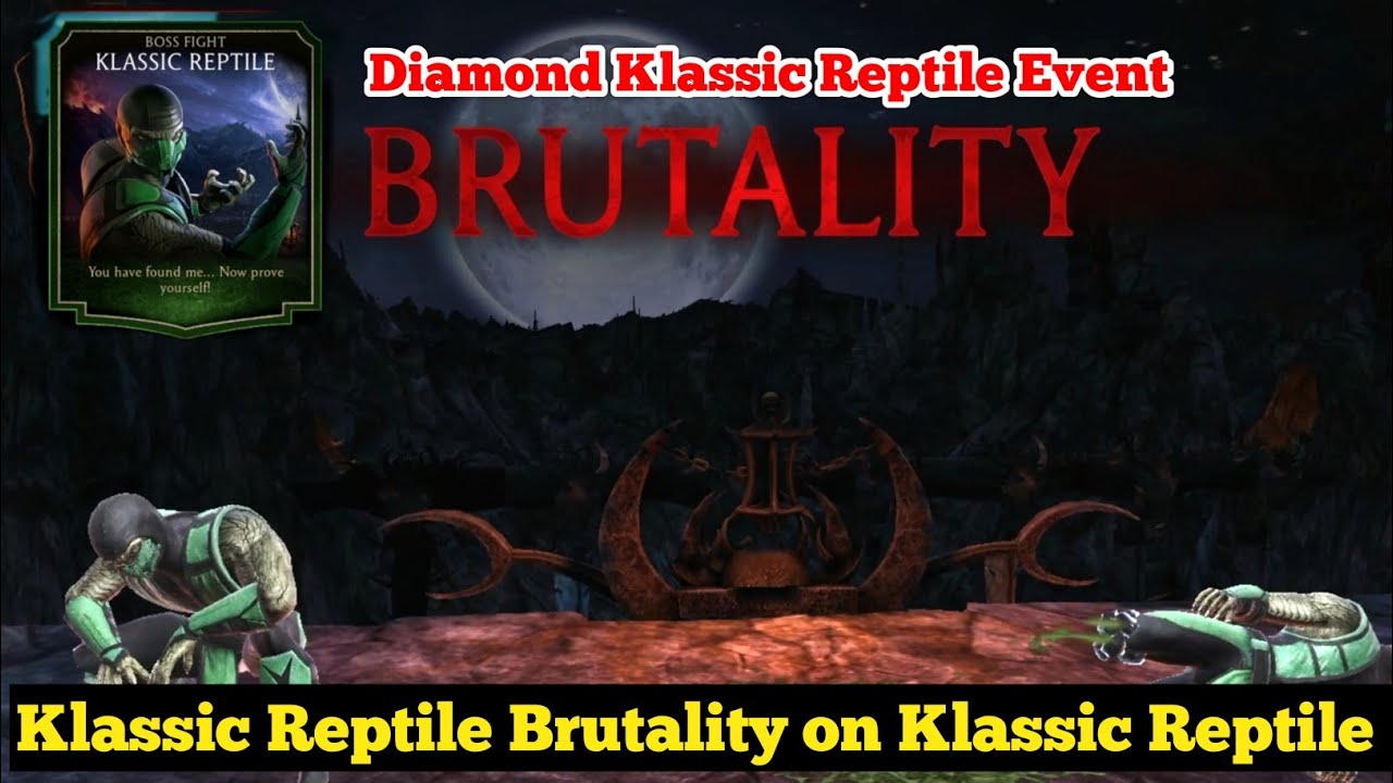 MK Mobile Klassic Reptile Event Diamond Character He's Back - YouTube