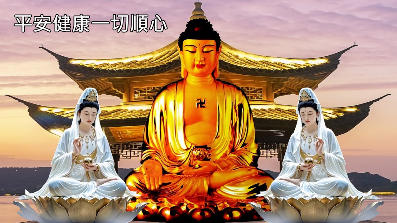 大慈大悲觀世音菩薩保佑🌷堅持誦經將為您和家人帶來生活中的平安 - YouTube
