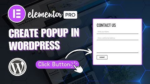 Popup on Button Click in WordPress   Create a Popup in WordPress With Elementor Plugin