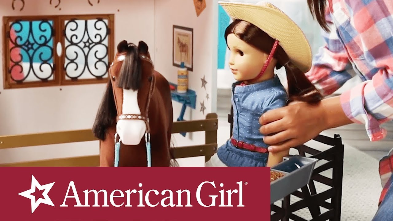 American Girl Horse Stable Designer Room AmericanGirl YouTube