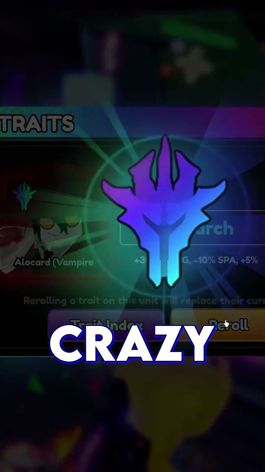 MONARCH Alocard/Alucard Vampire King INSANE Luck In Anime Vanguards!