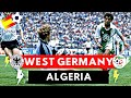 West Germany vs Algeria 1-2 All Goals & Highlights ( 1982 World Cup )