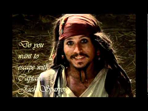 Johnny Depp: Captain Jack Sparrow Song Yo Ho Yo Ho 