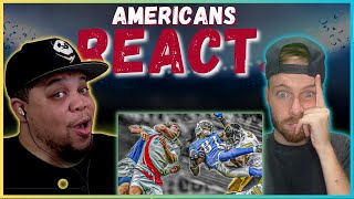 AMERICANS REACT TO FOOTBALL VS RUGBY, WHAT'S MORE SAVAGE? BIG HITS || REAL FANS SPORTS