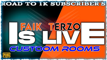 Custom Rooms! FAIK is live! road To 1k Subs