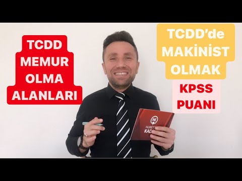 TCDD MEMURLUKLARI ve MAKİNİST OLMA ŞARTLARI✅