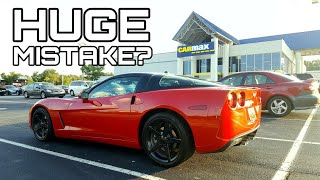I Actually SOLD My Corvette to CarMax | Here's why...