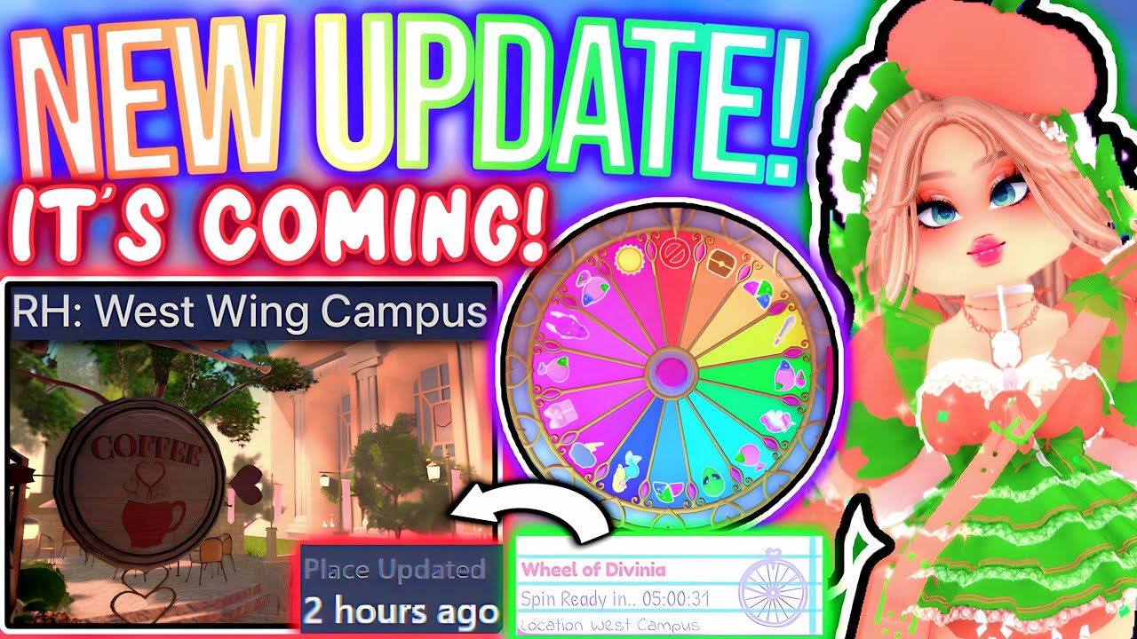 NEW ROYALE HIGH UPDATE! WEST WING CAMPUS SOON? SECRET UPDATES + RECAP &  THEORY! ROBLOX Campus 3 