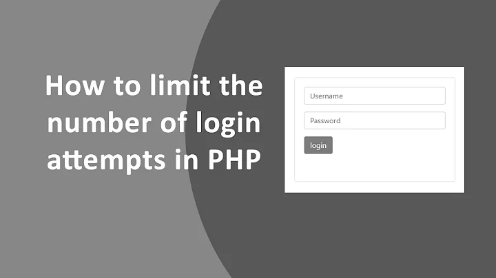 How to limit login attempts Using PHP and MySQL | Disable Login In 3 Attempts  | E-CODEC