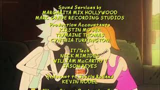 Rick and morty season 6 night family end credits