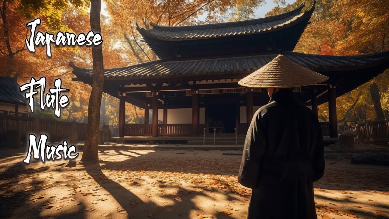 Relaxing With Japanese Bamboo Flute , Guzheng, Erhu Musical