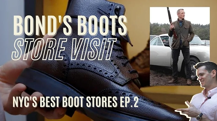 James Bond's Boots: Visiting Crockett & Jones' NYC...