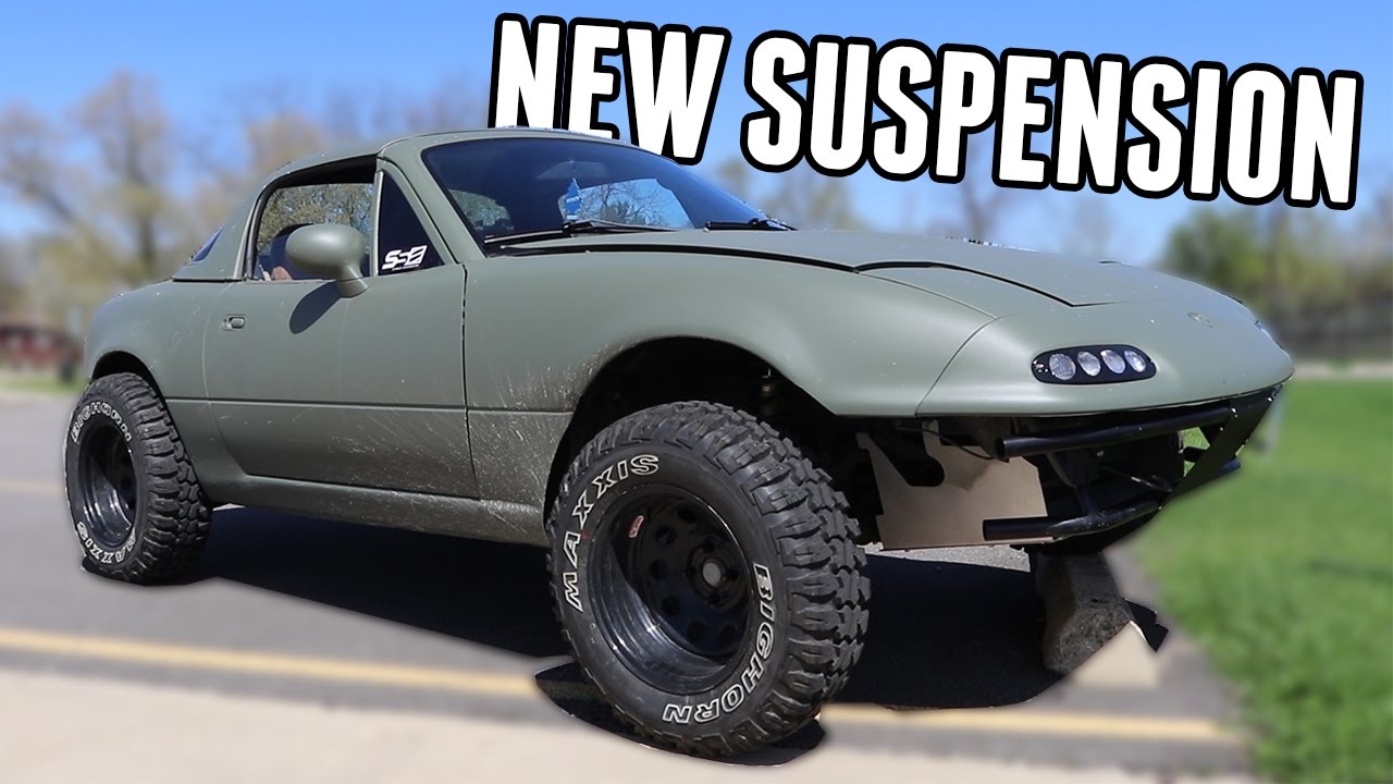 mazda miata long travel suspension