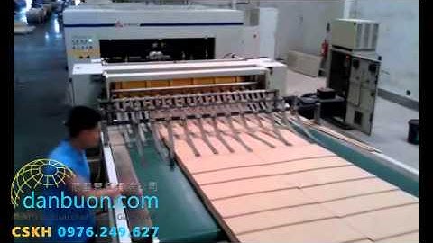 Máy cắt Carton tự động dao xoắn hoàn toàn tự động KTHQ - QLX-1800-200