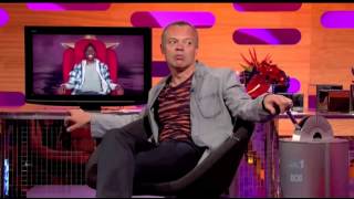 Graham Norton&#39;s red chair