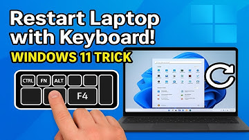 How to Restart Laptop using Keyboard Windows 11