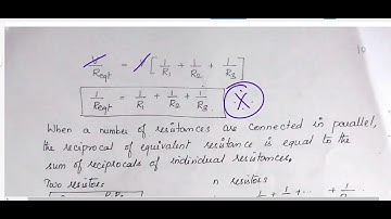 BE8255  Unit 1 Resistors in Series and Parallel