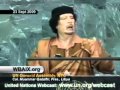 Gadaffi At UN Sept 23 2009 Gadaffi At UN Sept 23 2009