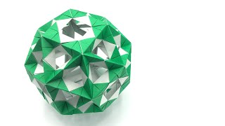 【折り紙60枚】変形立方体の作り方