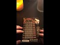 5 Card No Talking ASMR Scratch-Off: Poker Ticket | Gentle Scratching, Soft Taps, Cozy Night Ambience