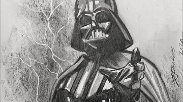 How To Draw Darth Vader (Official Video)