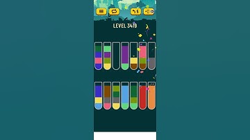 water sort puzzle - level 3419