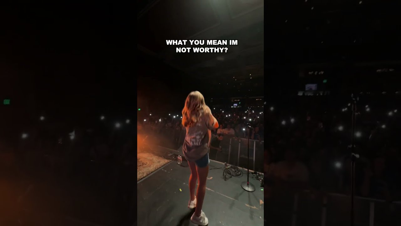 Fan Asks If She Can Rap On Stage 