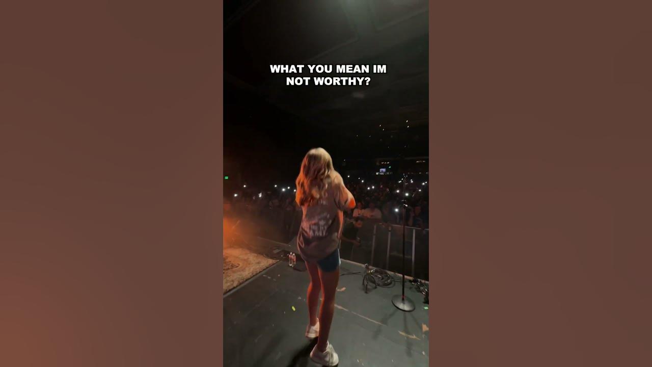 Fan asks if she can rap on stage π Fan asks if she can rap on stage π