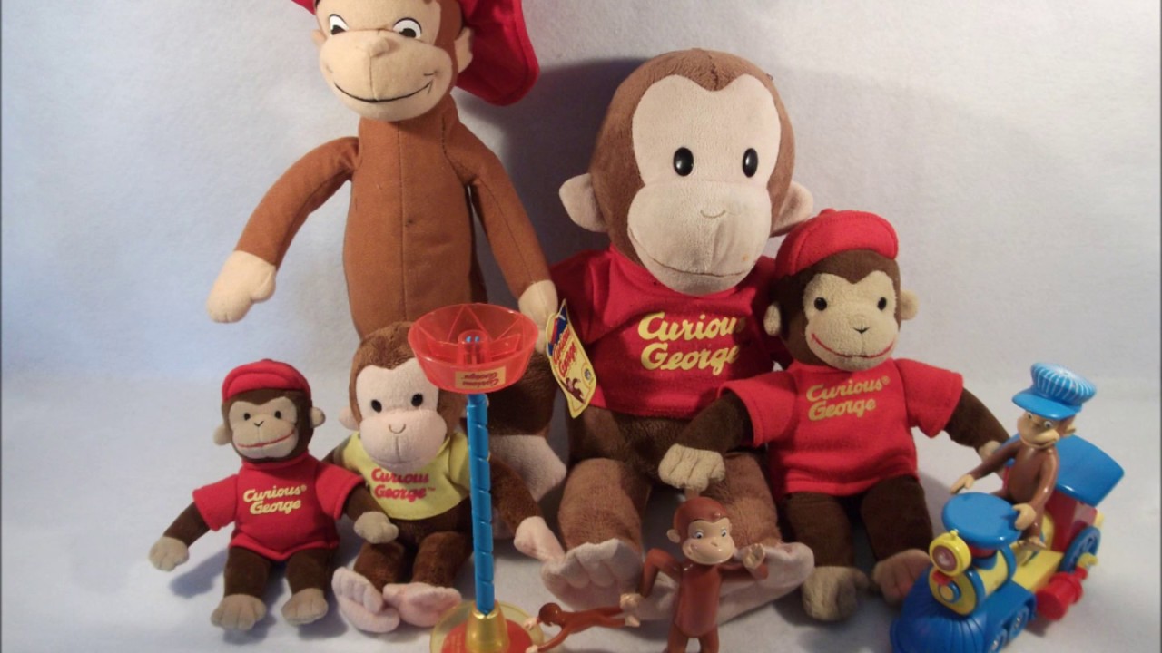 talking curious george stuffed animal