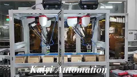 Spider robot #robotics #madeinchina #automation #boxing