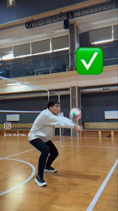 Passing Bawah Bola Voli Yang Benar