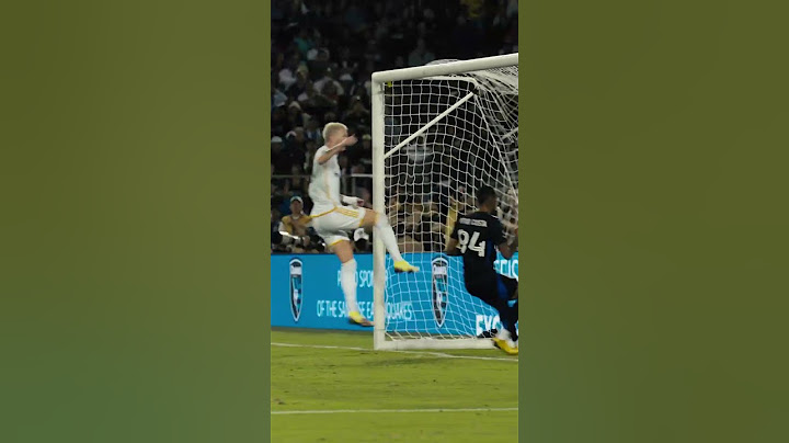 Marco Reus Goal vs. San Jose #lagalaxy #mls