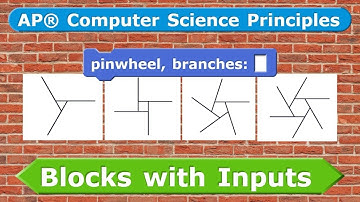 BJC Unit 1 Lab 3 Page 3: Blocks with Inputs