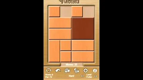 Klotski Hard Level 71/94 par solution