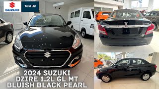 2024 SUZUKI DZIRE 1.2L GL MT | BLUISH BLACK PEARL