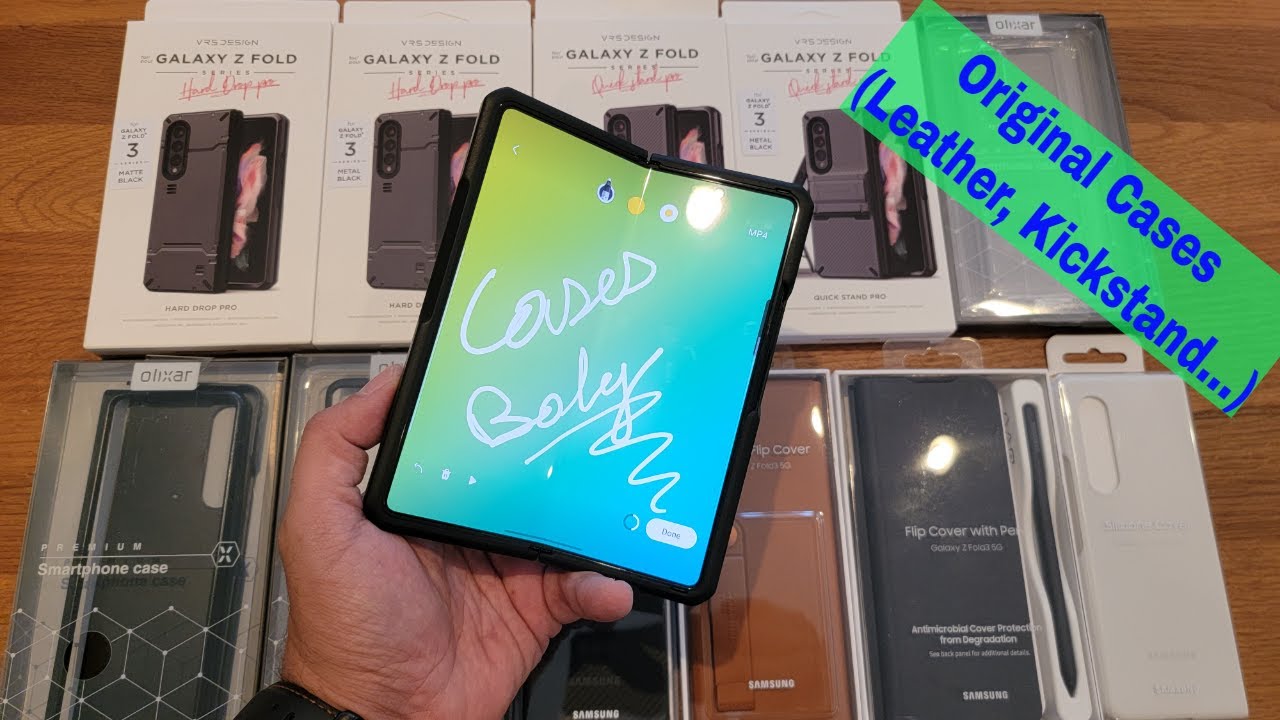 2021 Anti-Scratch Magnetic Flip Leather Bumper for Samsung Galaxy Z Fold 3 CENMASO Kickstand Case for Galalxy z fold 3, - Blue 2021 Anti-Scratch Magnetic Flip Leather Bumper for Samsung Galaxy Z Fold 3 CENMASO Kickstand Case for Galalxy z fold 3, - Blue