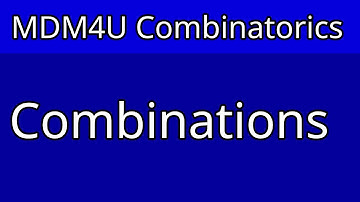 MDM4U - Combinations