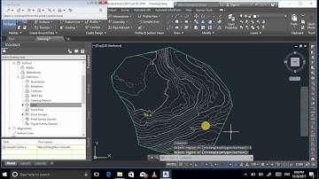 AUTOCAD CIVIL 3D | CREATE CONTOUR / SURFACE | CREATE POINT GROUP | IMPORT POINTS FROM EXCEL | SMOOTH