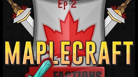 MapleCraft Op Factions Ep2 | Hacker Montage | Twitch streamer Gank  at warp fps