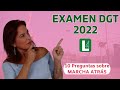 🔥 Examen DGT 2022 ⭕ 10 Preguntas de MARCHA ATRÁS
