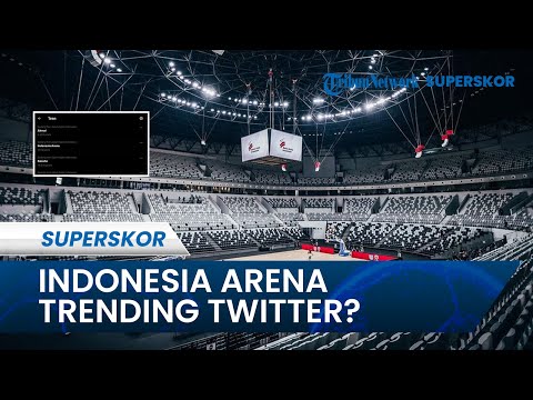 INDONESIA ARENA TRENDING TWITTER Efek Megawati? Venue Red Sparks vs All Star Bikin Media Korea Kagum